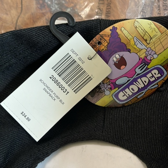 NWT Cartoon Network Chowder SnapBack Hat OS - Picture 8 of 11